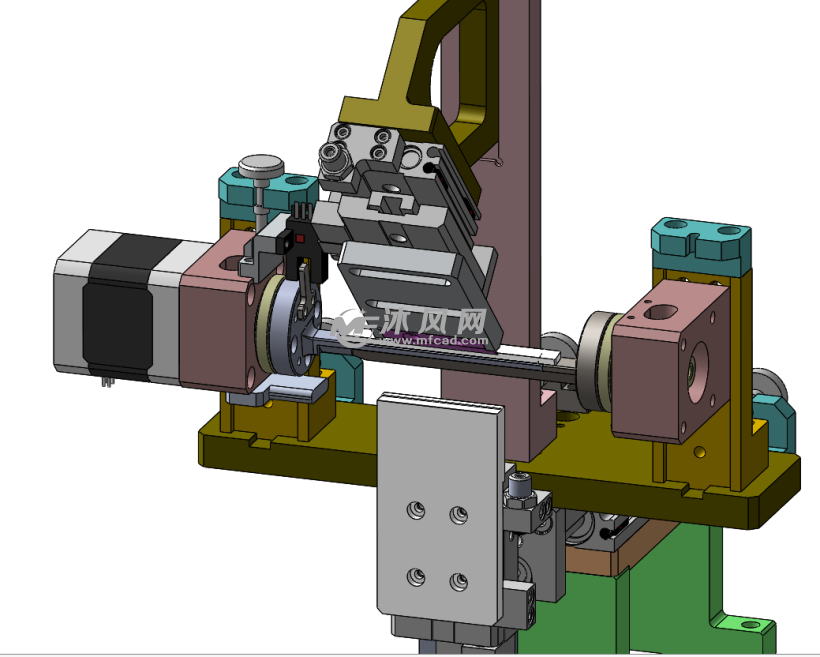 pcm折弯机构 - 机械加工图纸 - 沐风网