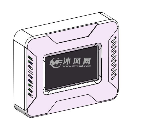 收音机壳体外观设计