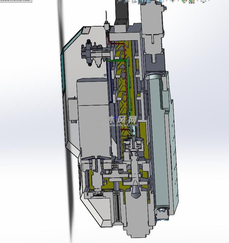 重型数控机床滑枕动力头