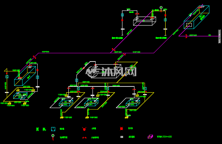 医院手术室净化空调施工图纸