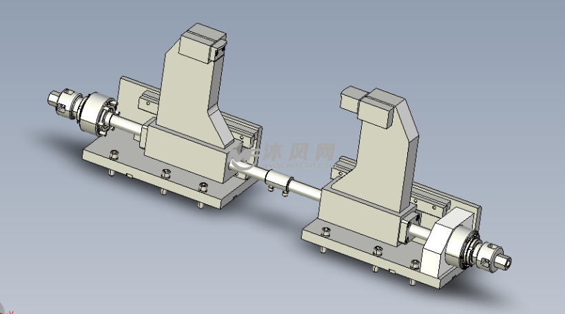 可调节左右居中对称装置