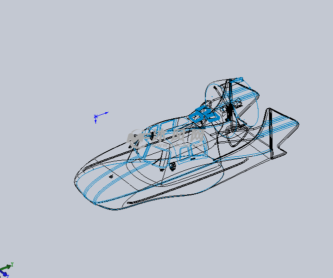 雪地车模型图纸