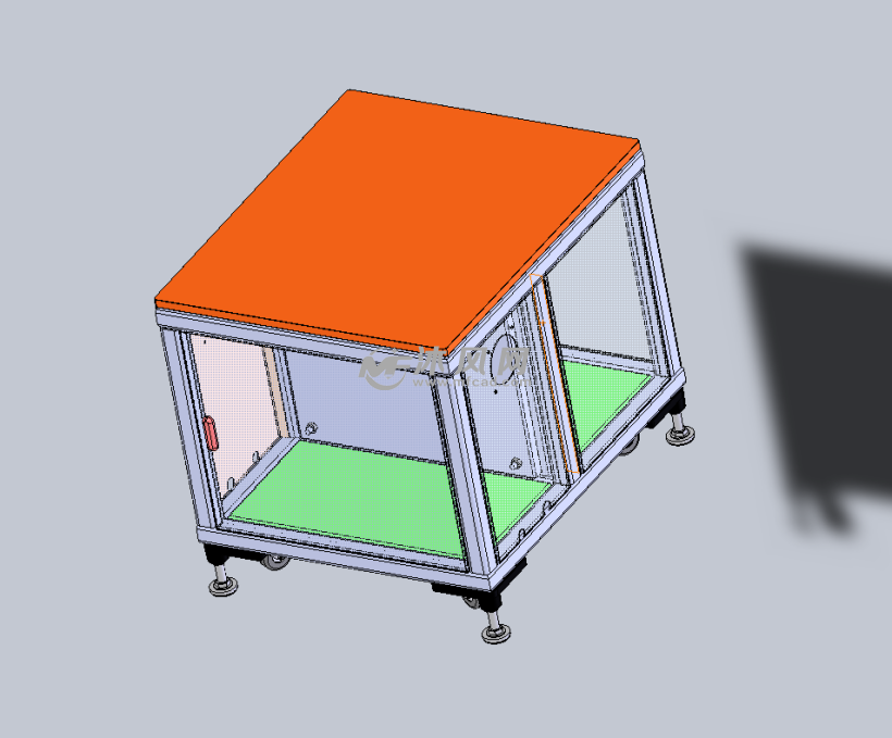 方通焊接机架设计