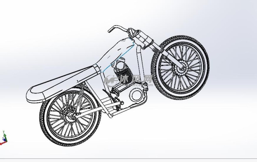 自制摩托车 设计图图片