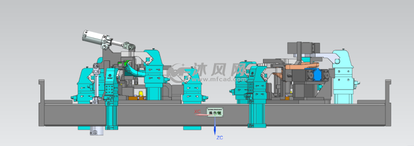 汽车三角臂下部中间支撑件焊接夹具