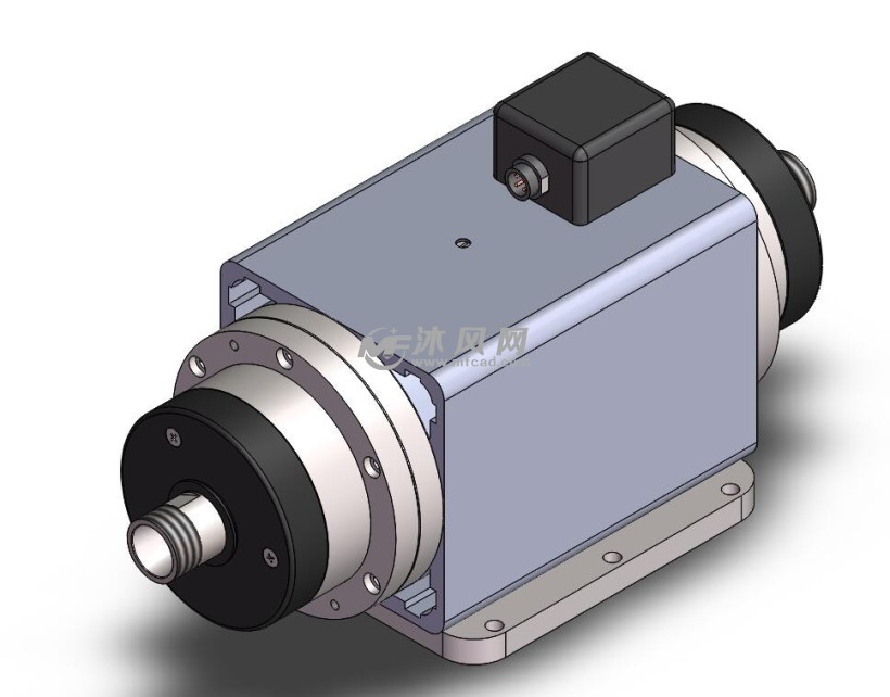 高速双头雕铣电主轴