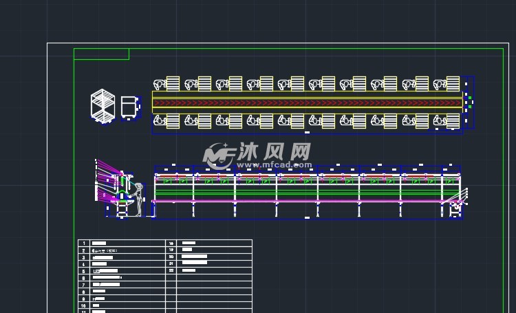厂房生产线规划平面图以及皮带线流水线