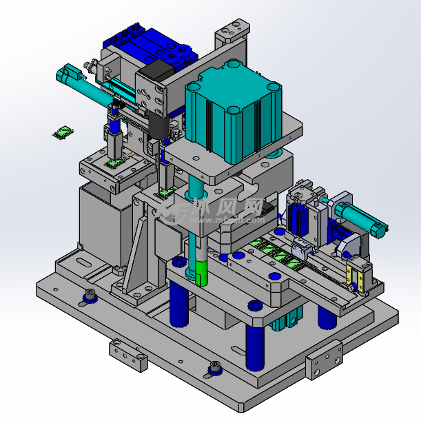 一种端子产品定长裁切上料机构