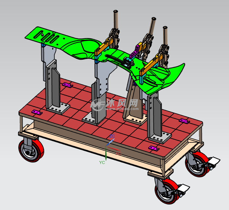 汽车钣金焊接工装设计