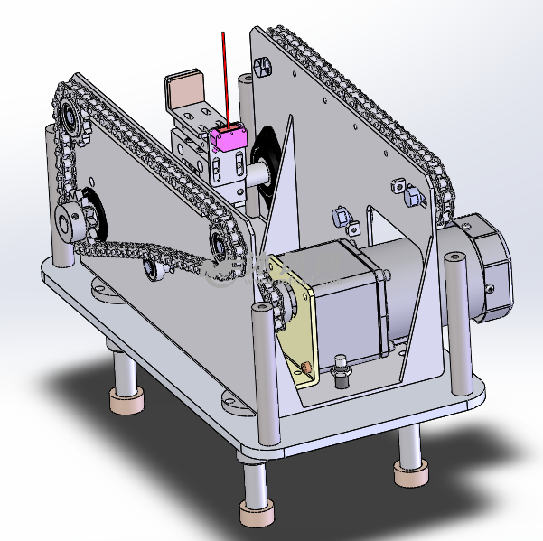 顶升移栽机构设计图