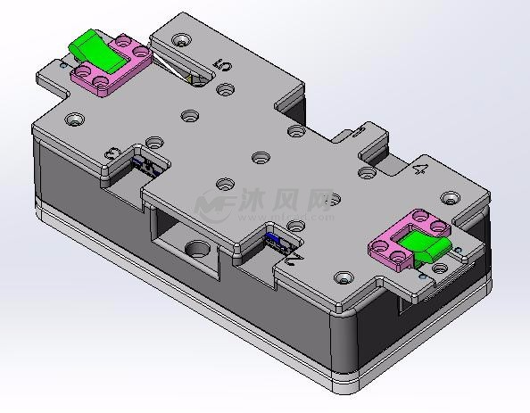 手机配件垂直保压治具