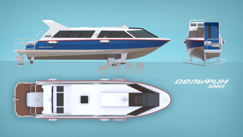 游艇外观设计图