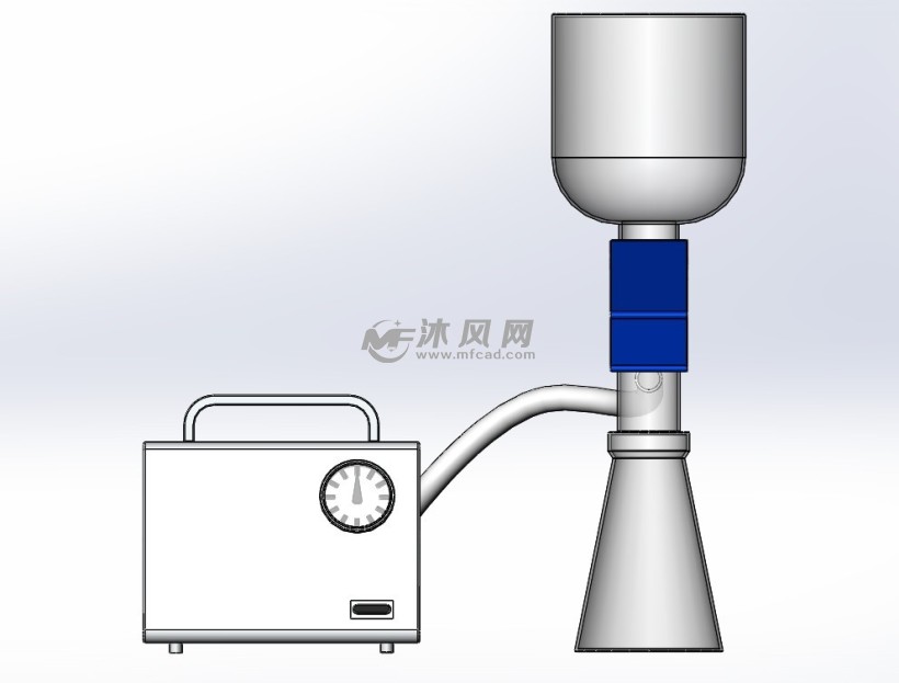 化學實驗真空抽濾裝置 - 汙水處理設備圖紙 - 沐風網