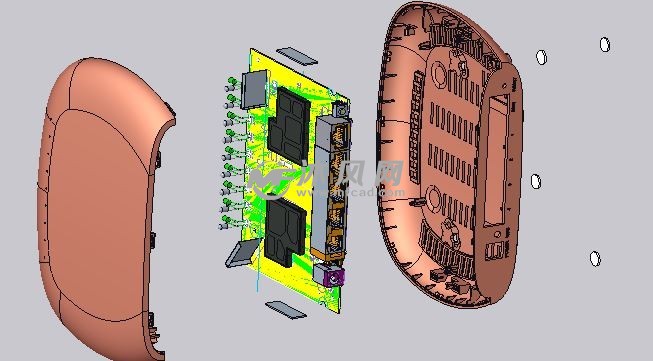 无线路由器爆炸图