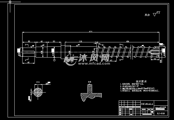 250cm3全液压塑料注塑机设计 - 模具相关设备图纸 - 沐风网