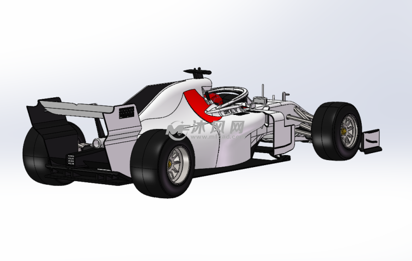 赛车f1模型设计图 专用车图纸 沐风网