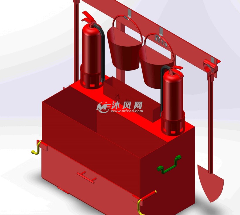 煤矿机房硐室组合式消防沙箱