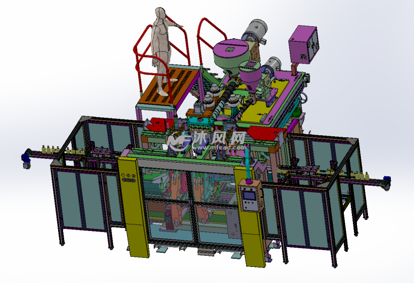 全自动微电脑液压型吹塑机吹瓶机
