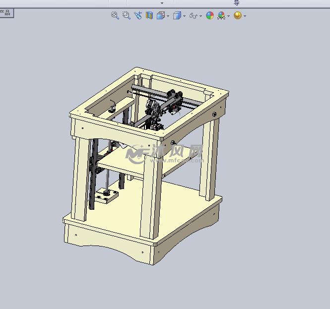 3d打印機模型三維設計