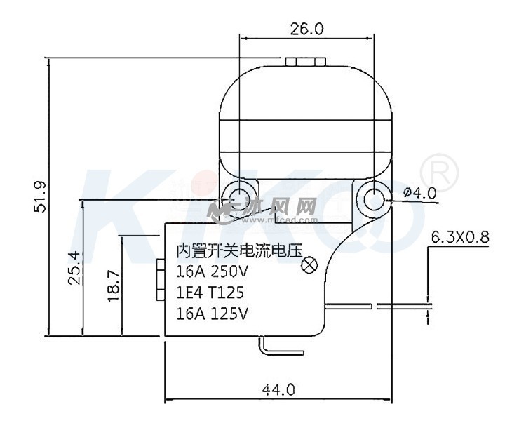 防倾倒开关设计 - 电子电工图纸 - 沐风网