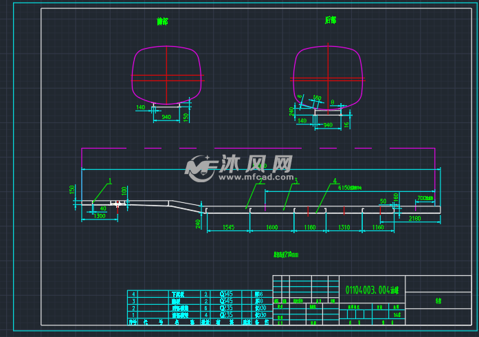 油罐车图纸设计