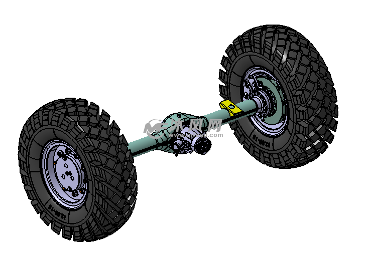 越野车驱动桥总成