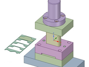400mm导板落料模具设计