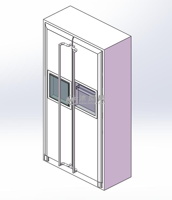 电冰箱三维视图