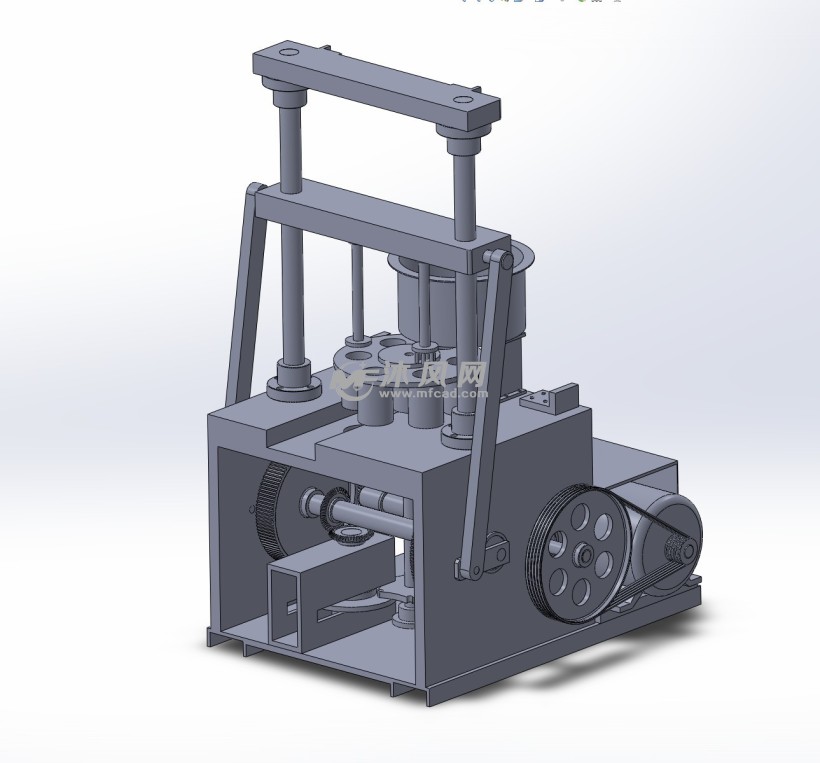 秸秆蜂窝煤压缩成型装置