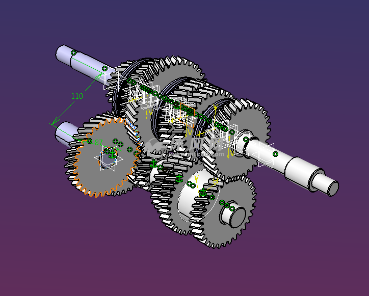 轻型载货汽车变速器机构设计