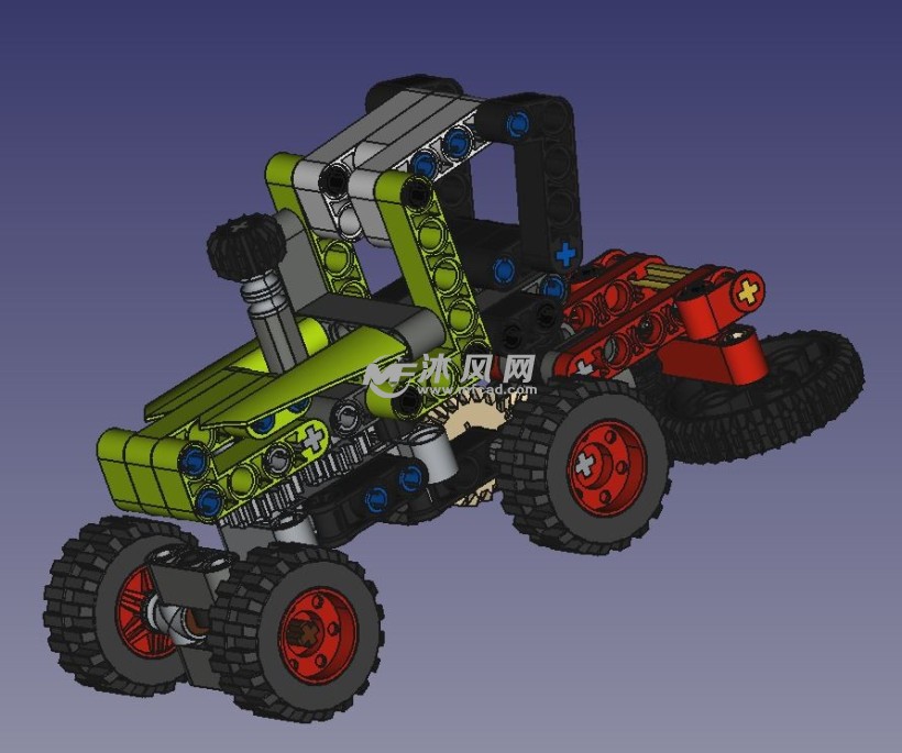 乐高42102迷你割草机