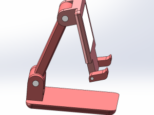 多功能手機支架模型設計圖