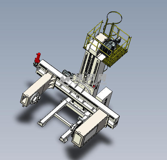 翻转机三维设计模型 - 通用设备图纸 - 沐风网