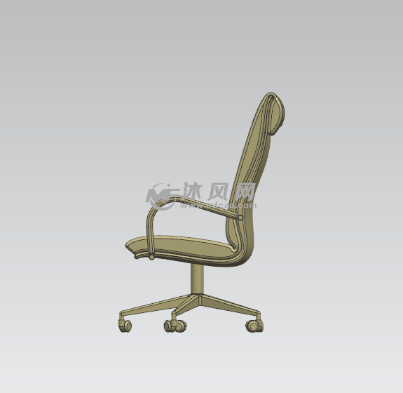 办公座椅侧面