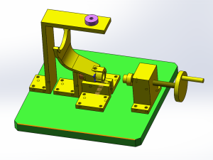 拨叉钻孔工序工装夹具