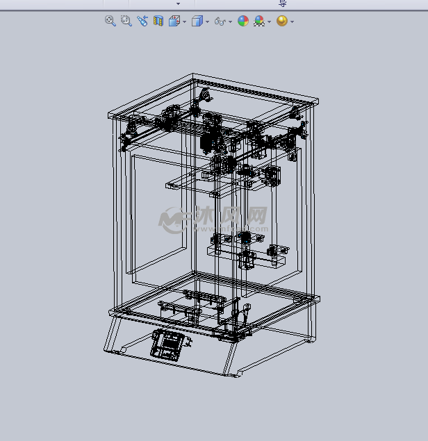 3d打印机(精加工) - 机械设备图纸 - 沐风网