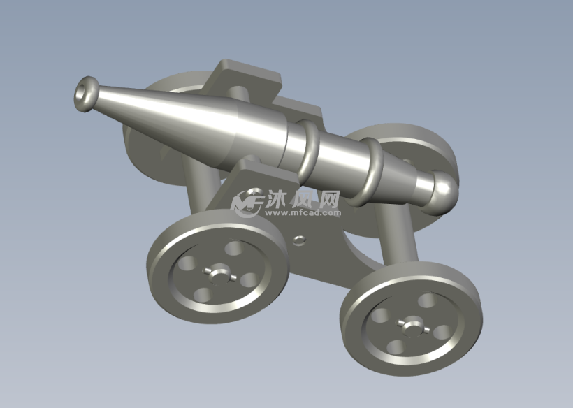 加农炮设计模型图