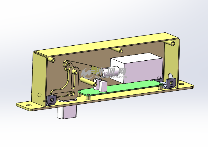 自锁电磁锁设计