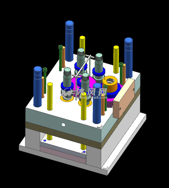 模具螺纹结构图