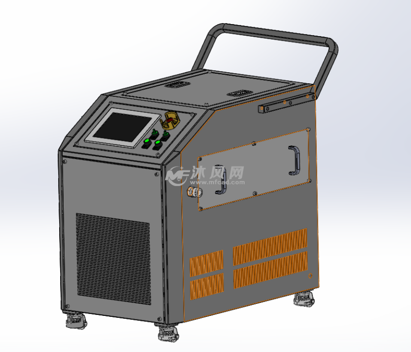 激光清洗机 - 通用设备图纸 - 沐风网