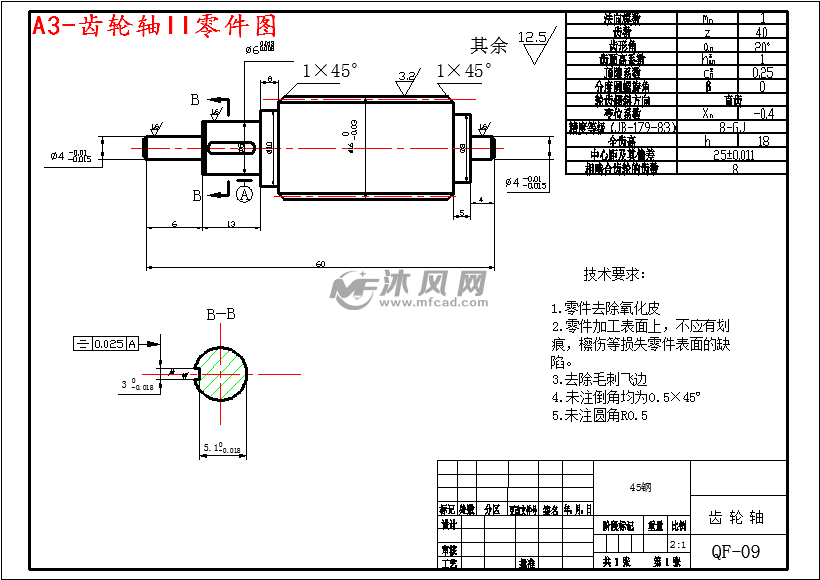 齿轮Ⅱ蜗杆零件图大齿轮零件图齿轮传动部件图dn25电动球阀传动机构