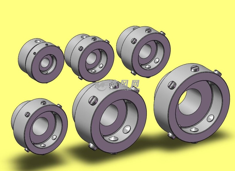 6款国标板牙夹套设计