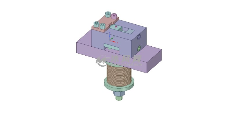 z形件弯曲模 - 模具图纸 - 沐风网