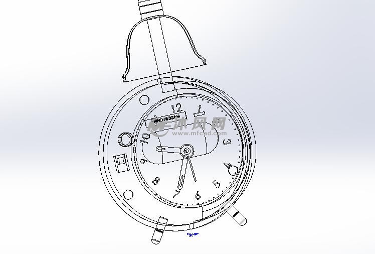 小闹钟设计模型
