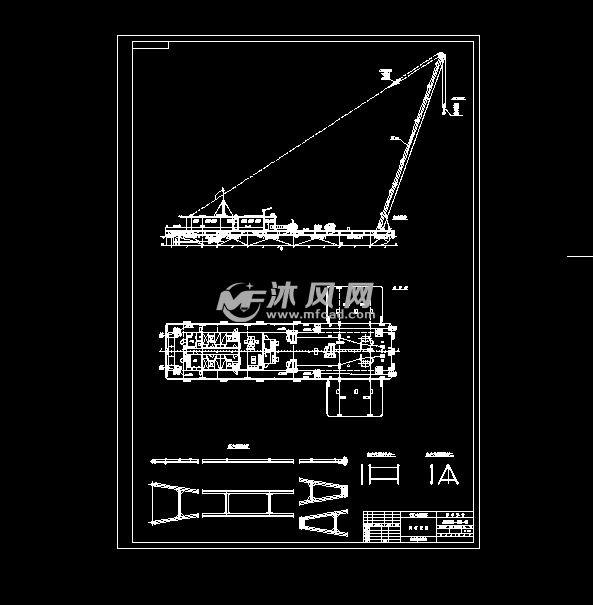 120噸起重打撈船圖紙