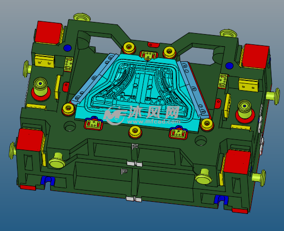 汽车部件冲压模具设计全3d