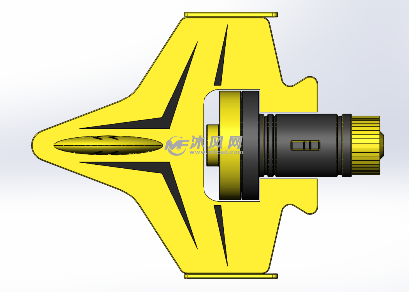 弹射飞机模型 - 玩具公仔图纸 - 沐风网