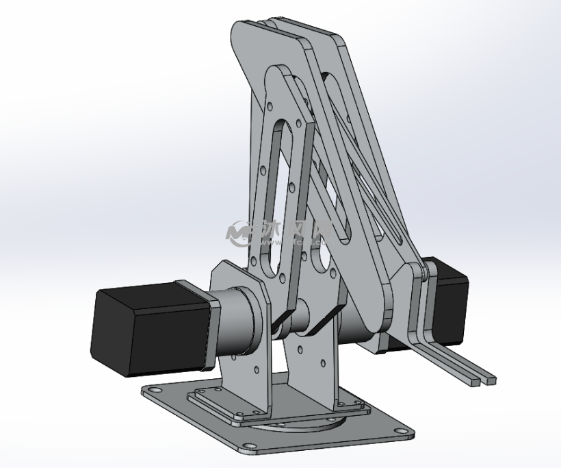 自动化机械臂凸轮连杆设计