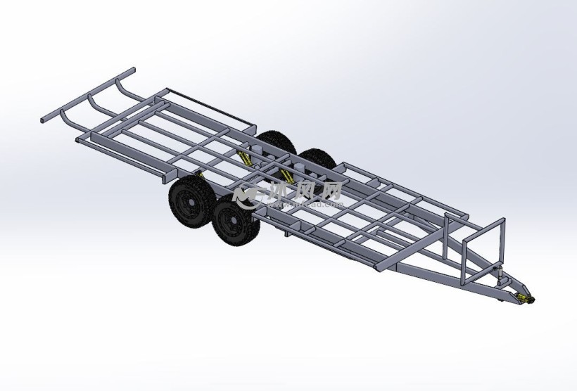 大篷车拖车底盘