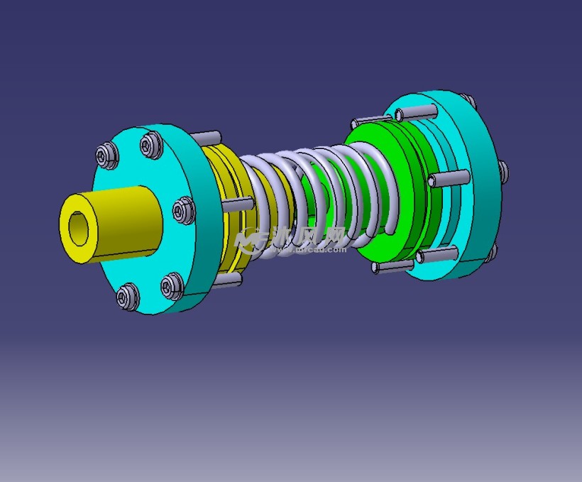 带弹簧内部结构